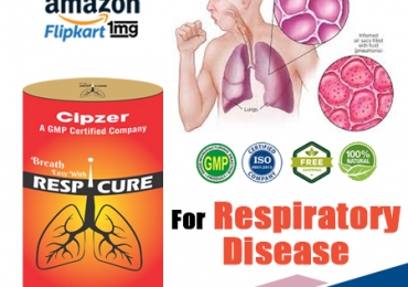 Respicure Syrup gives relief from cough by loosening thick mucus & treats asthma