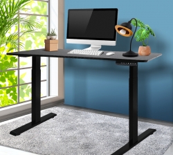 Office Computer Desk Height Adjustable Sit Stand Motorised Electric Table Riser